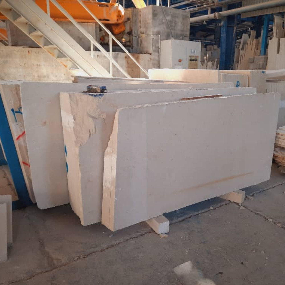 Cream Travertine Slab