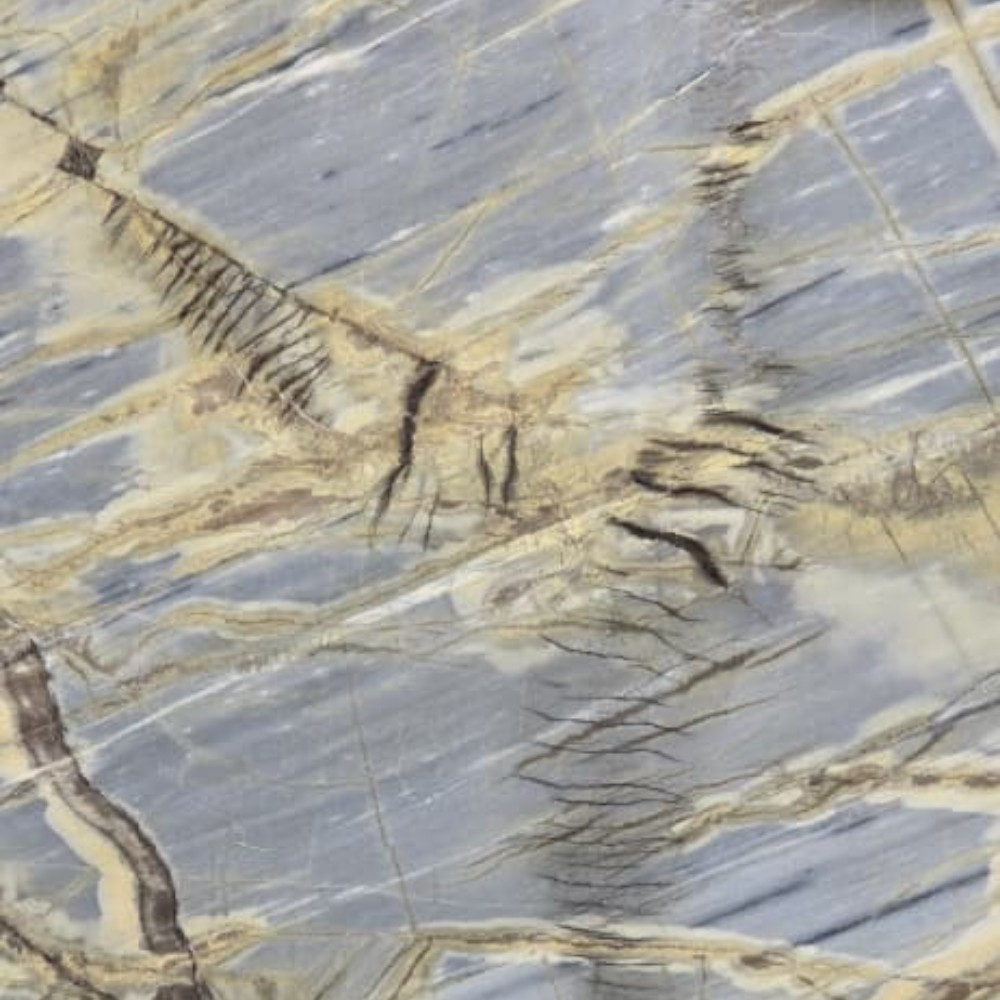 Blue Monarch Marble Slab