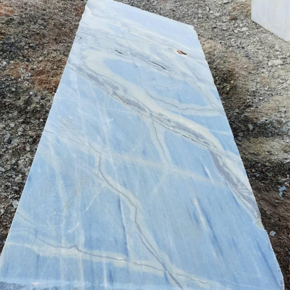 Blue Monarch Marble Slab