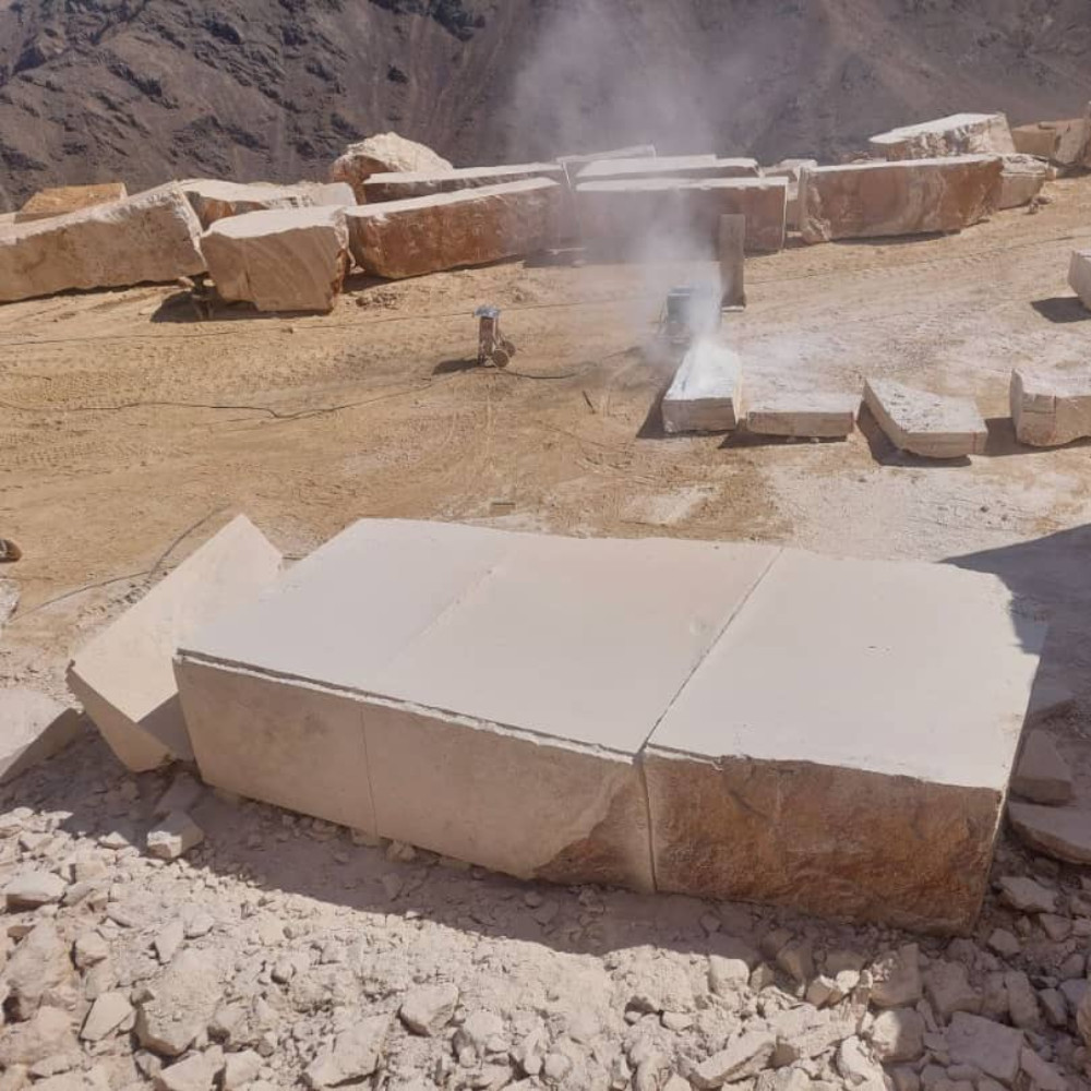 Abyaneh Travertine Block