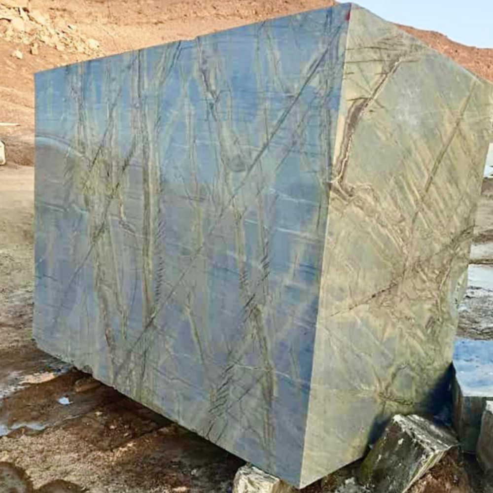 Blue Monarch Marble Block