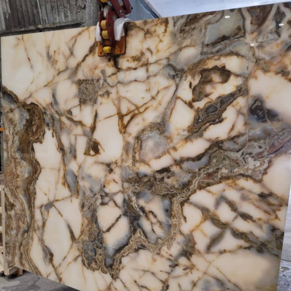 Brown Onyx Slab