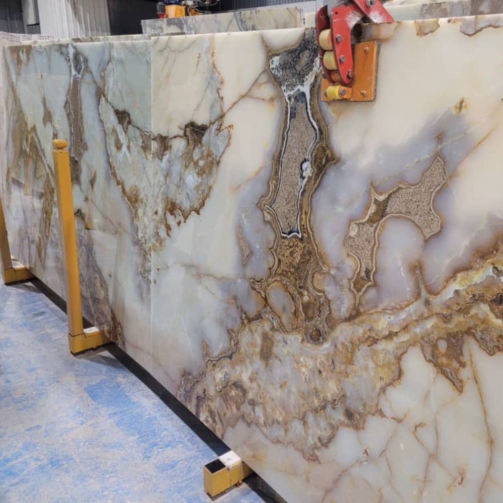 Brown Onyx Slab