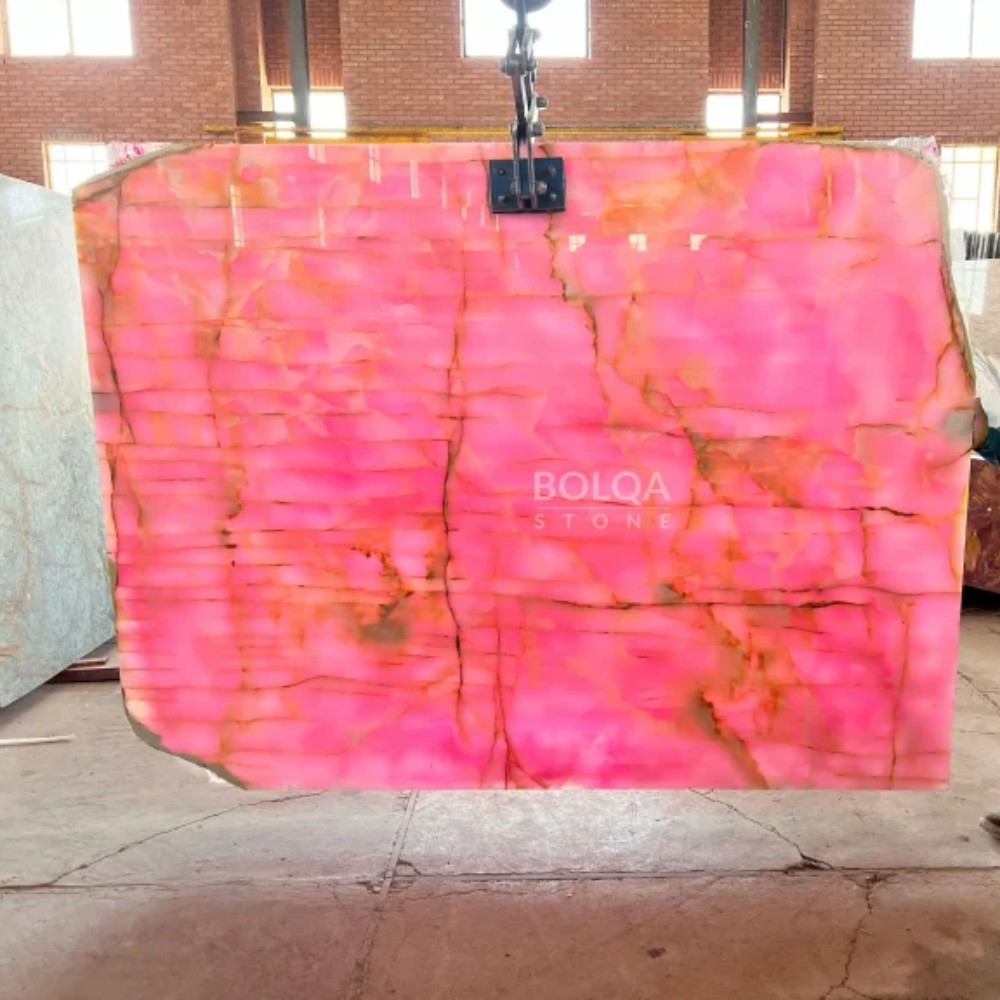 Pink Onyx Block