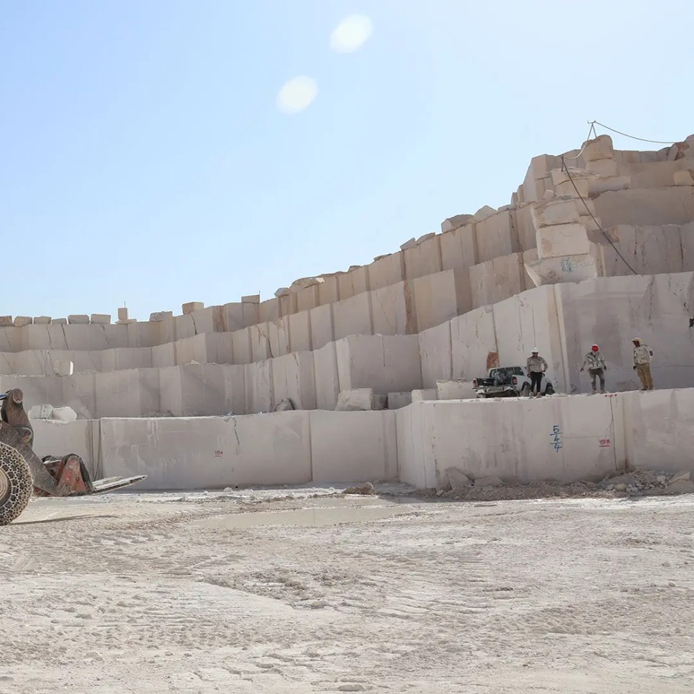 Cream  Mahtab Sumer Marble Block