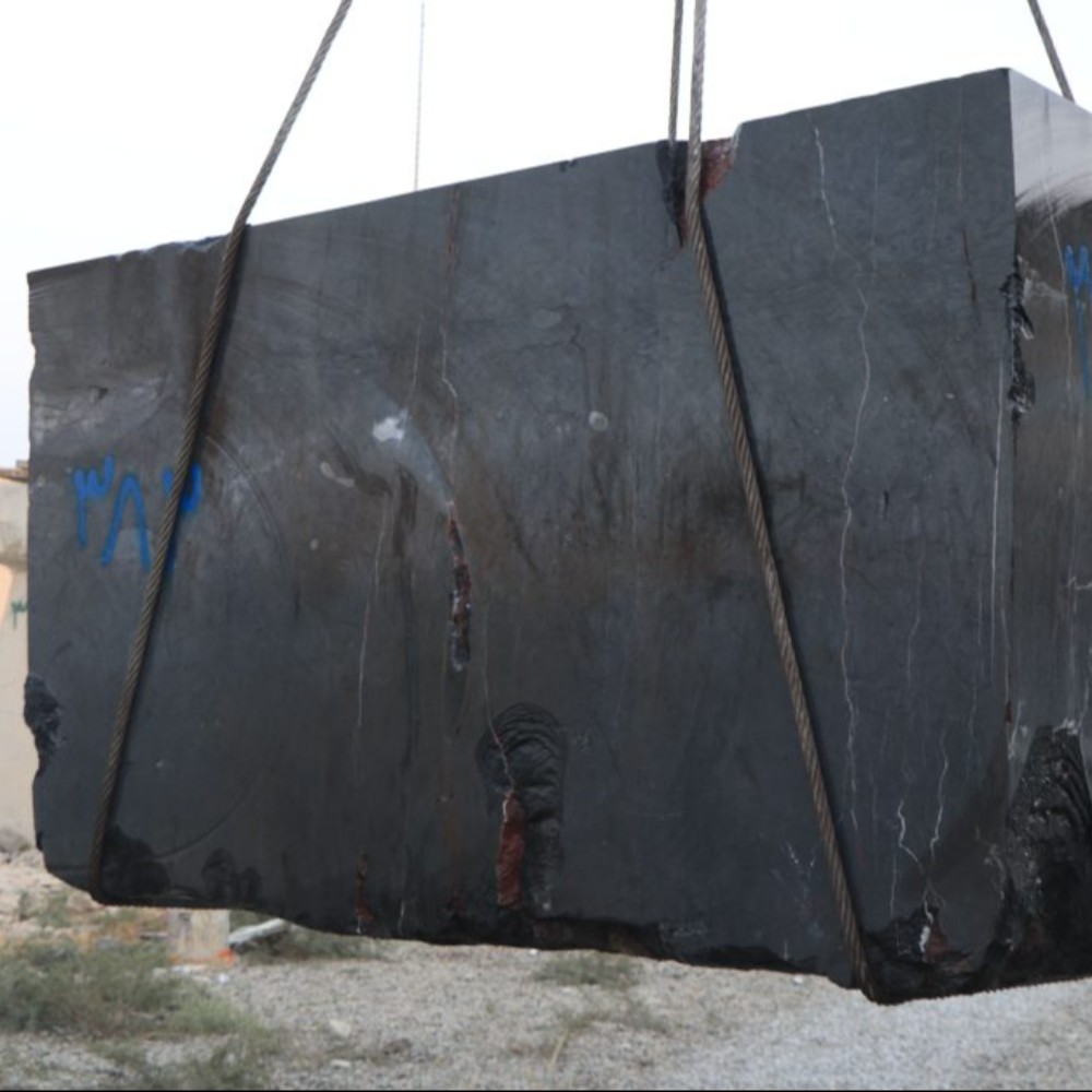 Black Marble Block