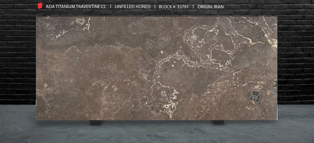 Ada Titanium Travertine CC Slab