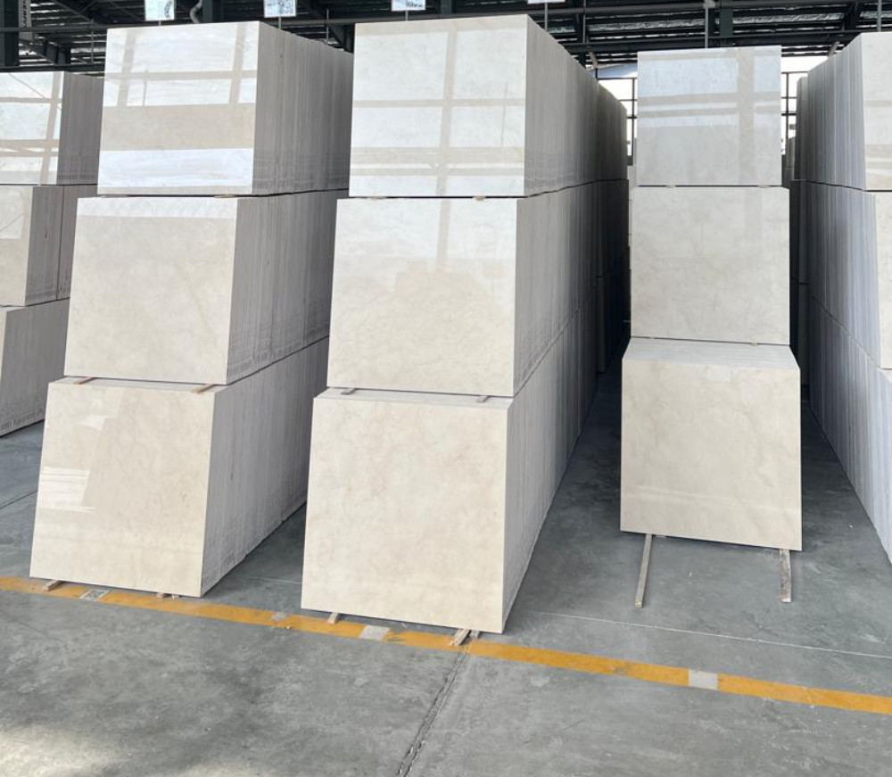 Light Cream Marble Slab