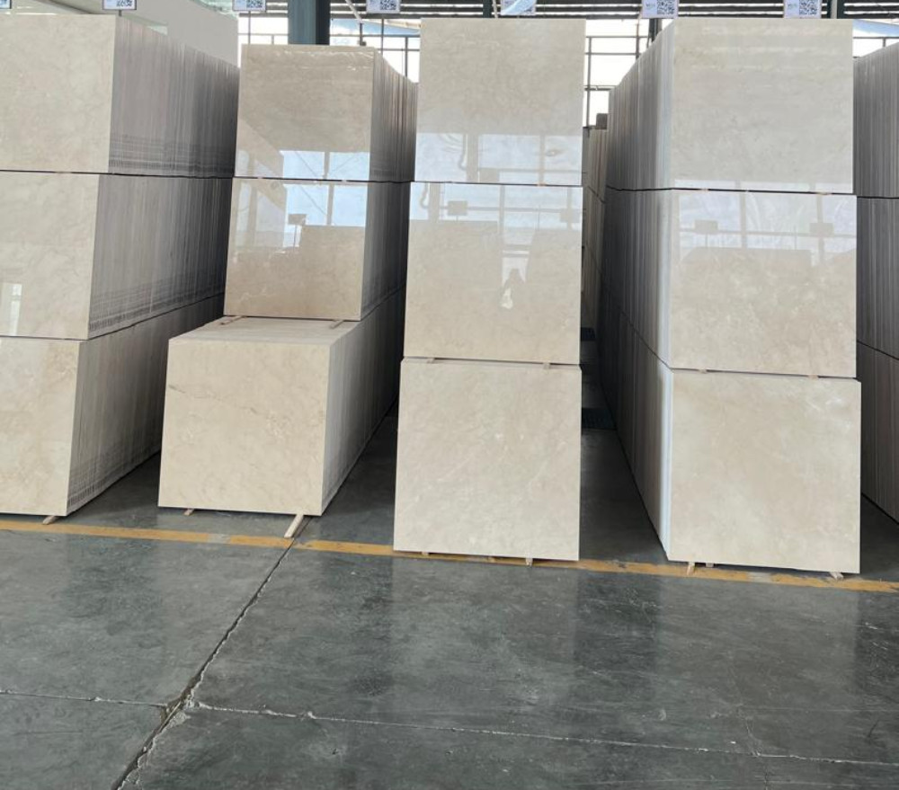 Light Cream Marble Slab