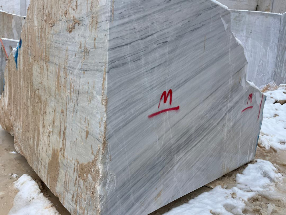 Cold White Crystal Block