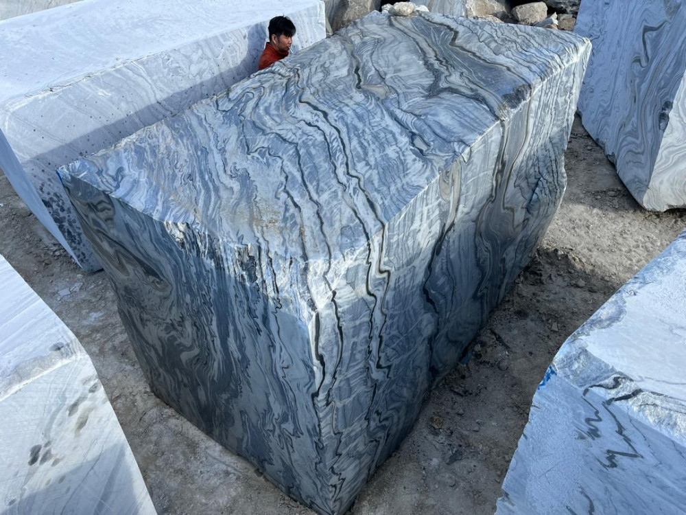 Sky Marble Block