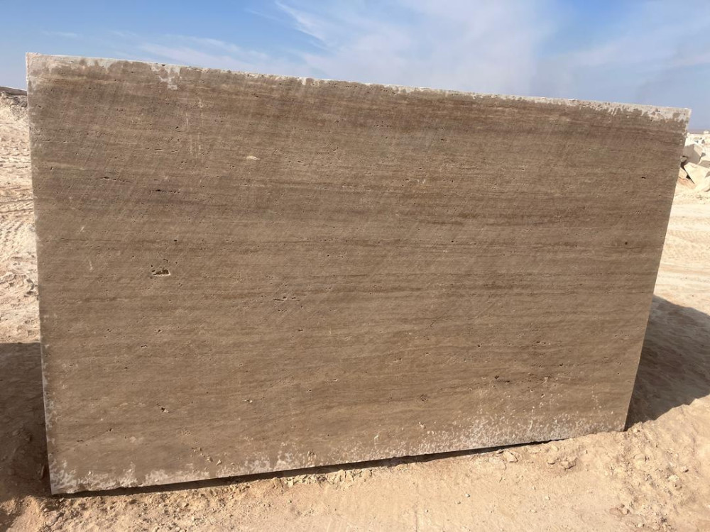 Honey Travertine Block