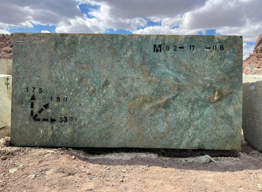 Turquoise Granite Block