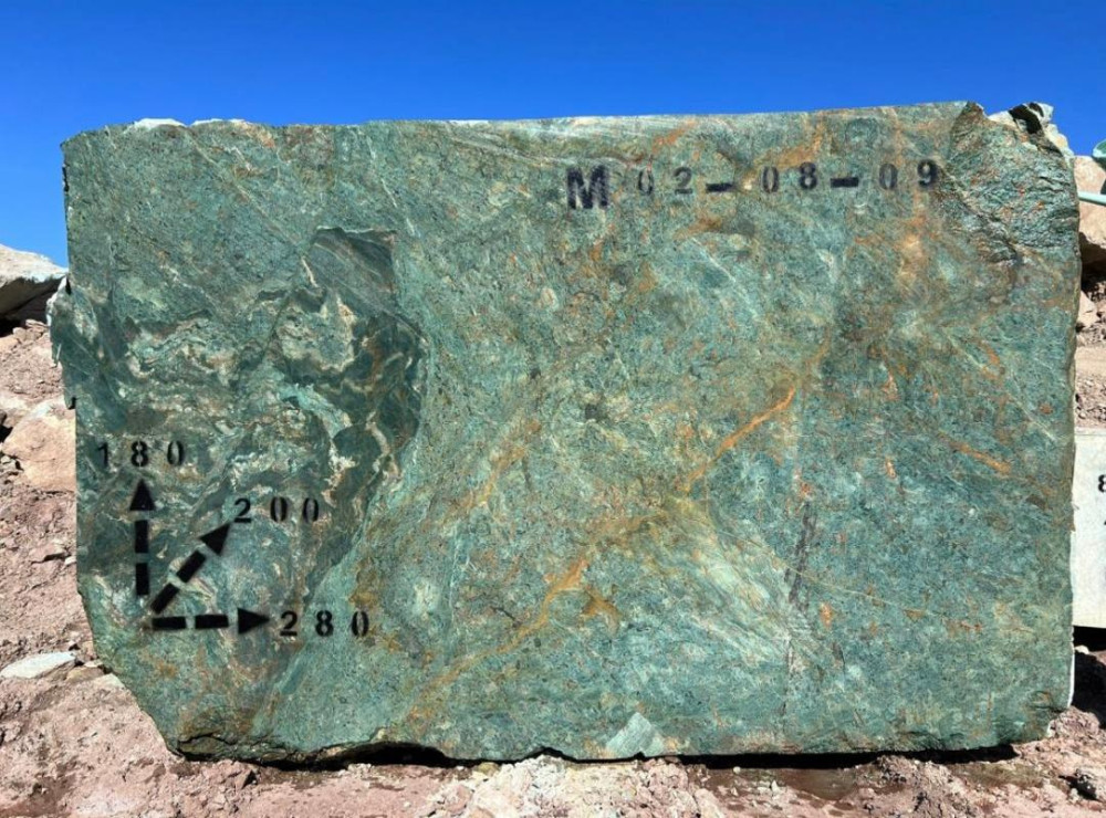 Turquoise Granite Block