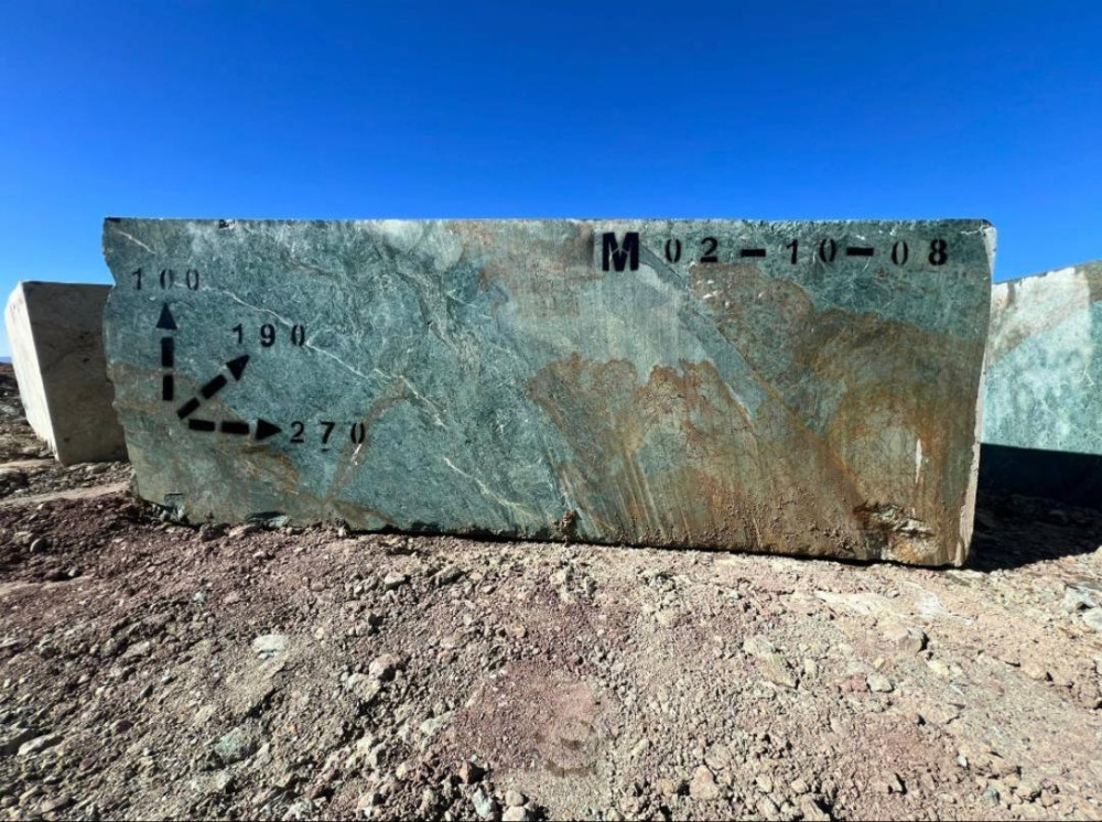 Turquoise Granite Block