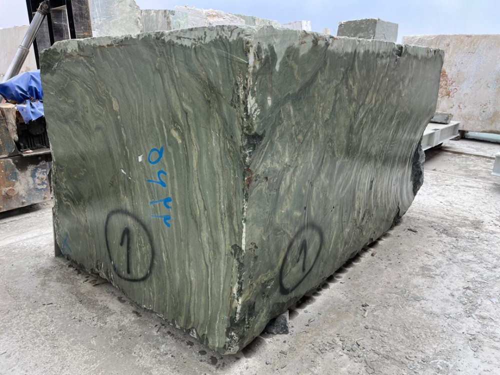 Green Granite Block