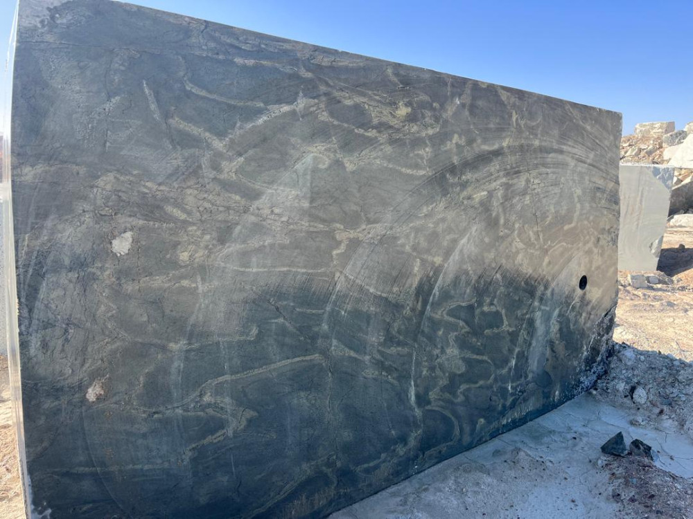 Green Granite Block