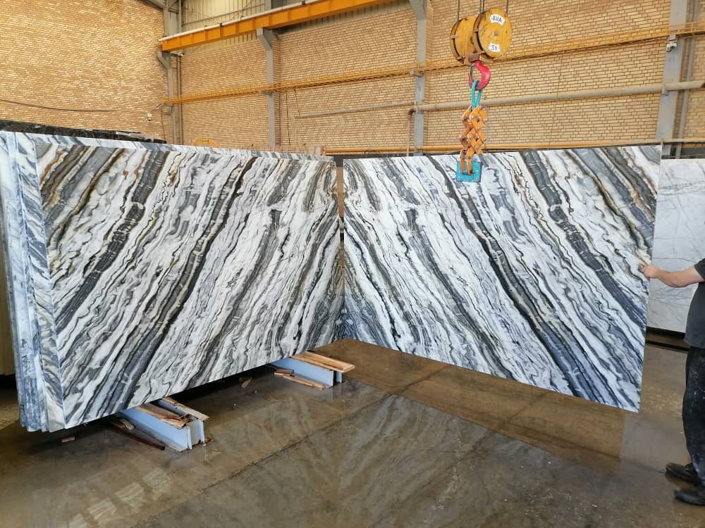 Silver Stream Crystal Block