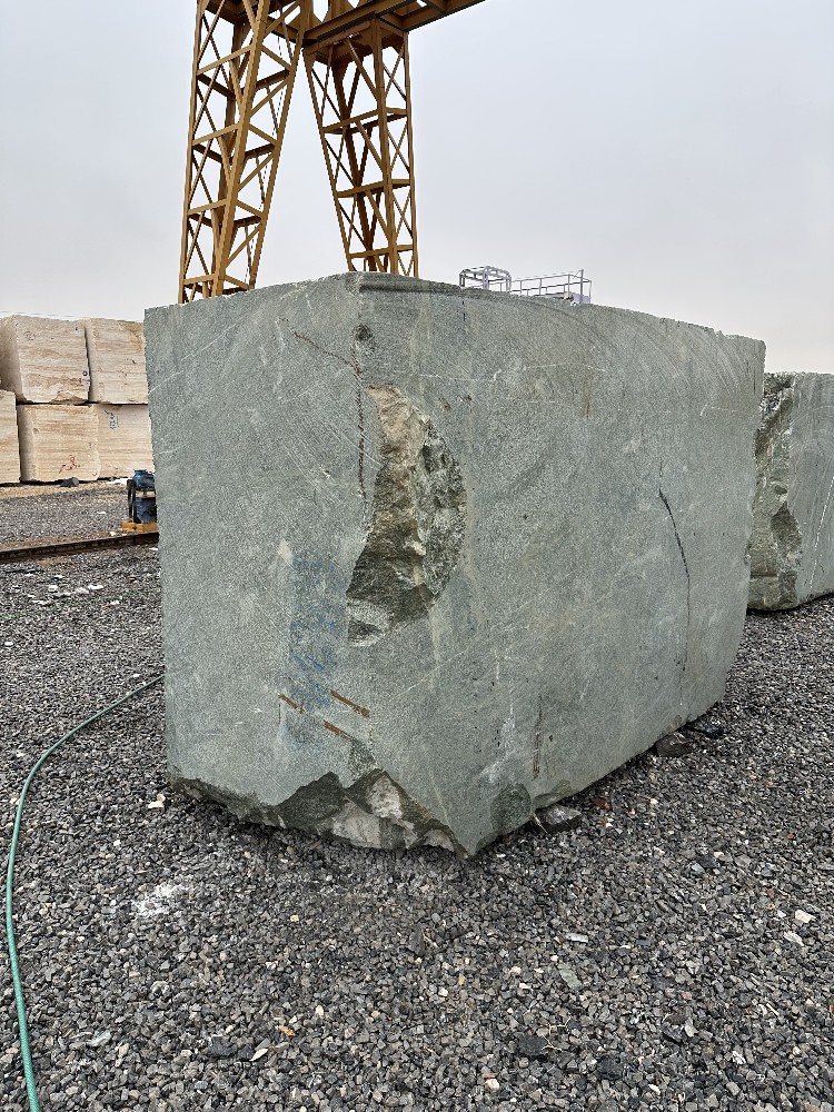 Green Granite Block